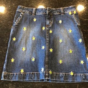 Lilly Pulitzer Denim Skirt
